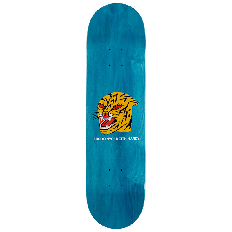 5Boro Keith Hardy Pro Skateboard Deck - Blue Stain - 8.50"