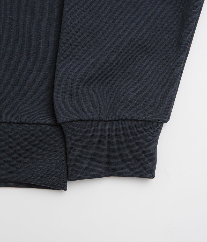 A.P.C. Grand VPC Hoodie in Dark Navy and Ecru