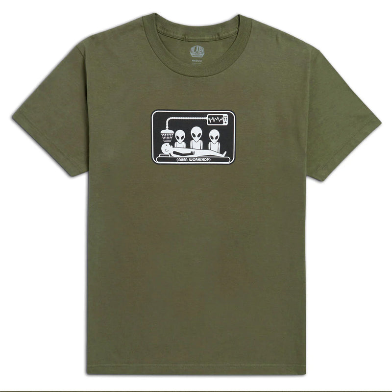 Alien Workshop Abduction T-Shirt - Fatigue Green