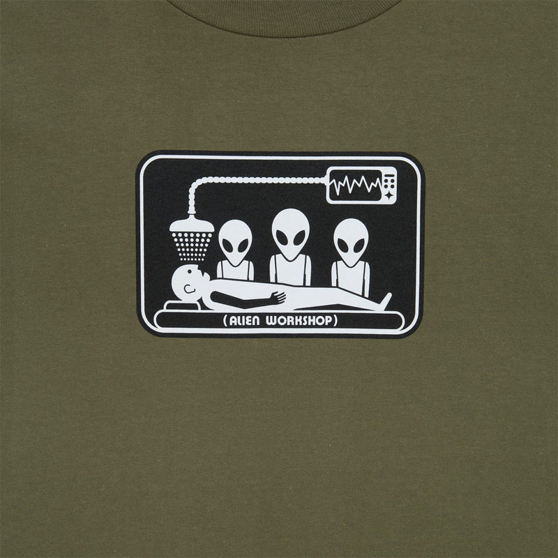 Alien Workshop Abduction T-Shirt - Fatigue Green