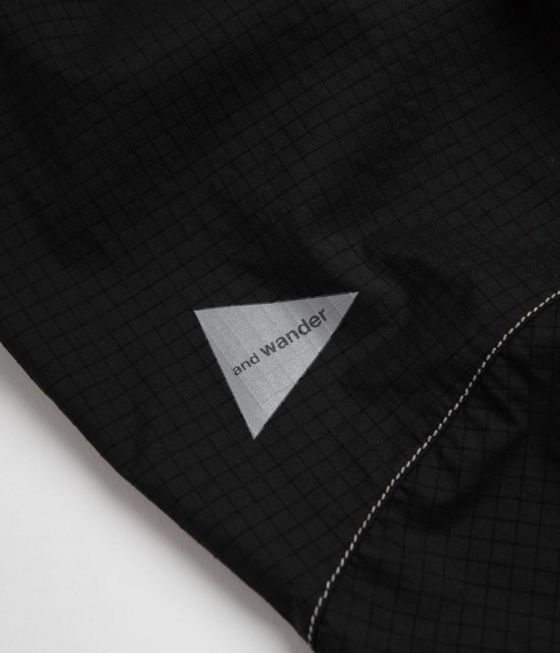 and wander Breath Rip Light Pants in Black