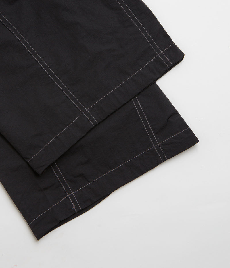 and wander Crinkled Nylon Pants in Black