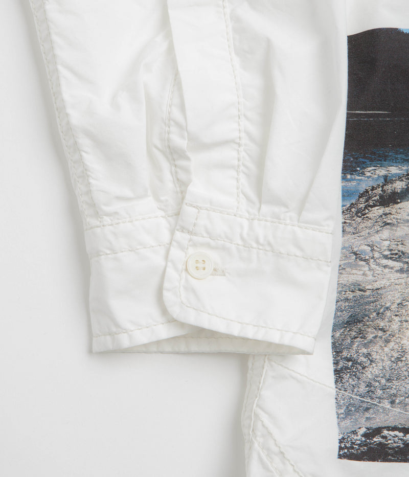 and wander x Naoki Ishikawa The Void Sea Shirt in White