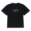 April Rhinestone T-Shirt - Black