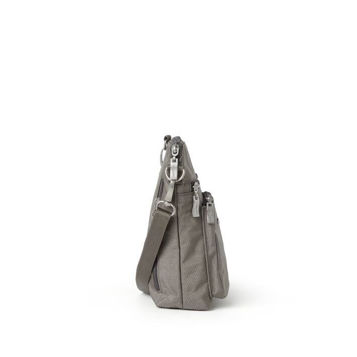 Baggallini Modern Pocket Crossbody - Sterling Shimmer