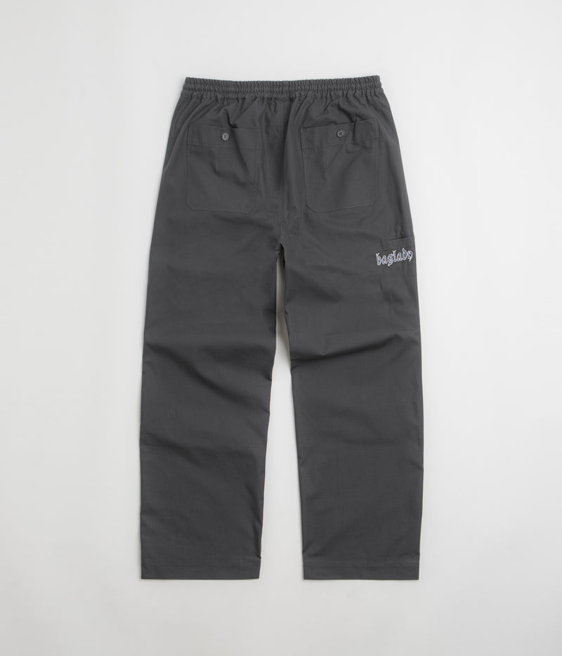 Baglady Ripstop Slinger Pants in Dark Grey