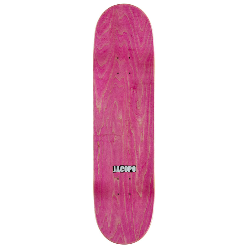 Baker Jacopo Carozzi Head On Collision Skateboard Deck - 8.50"