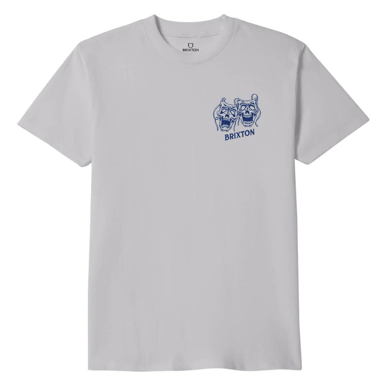 Brixton Smile Always T-Shirt - Pebble Stone Worn Wash