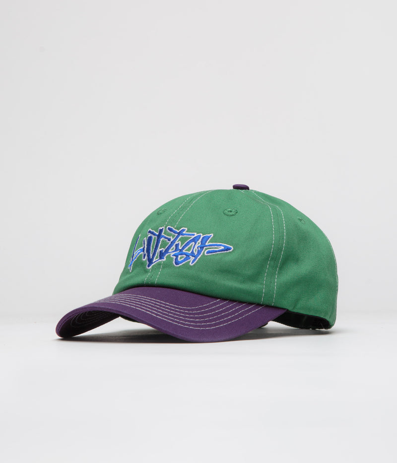 Butter Goods Scratch Cap in Forest and Purple