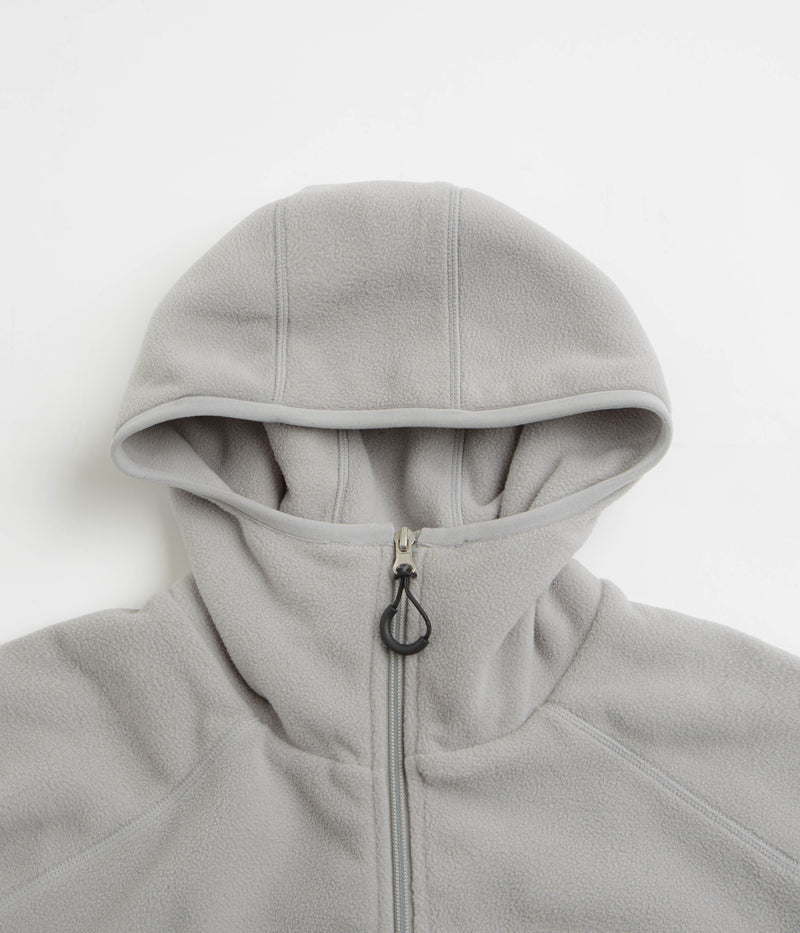 Butter Goods Trail Polar Fleece Jacket in Grey
