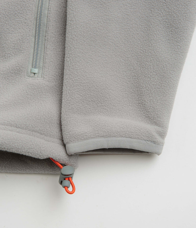 Butter Goods Trail Polar Fleece Jacket in Grey