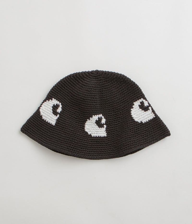 Carhartt Cane Bucket Hat in Black and White