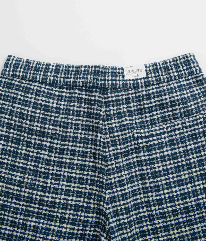 Carhartt Kander Short Sleeve Shirt in Kander Check and Blue River