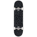 CCS Leopard Embossed Skateboard Complete - Charcoal