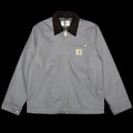 Carhartt WIP | Detroit Jacket - Rigid Dearborn Canvas
Style # I015264-2EP
Color : Dove Grey / Black
