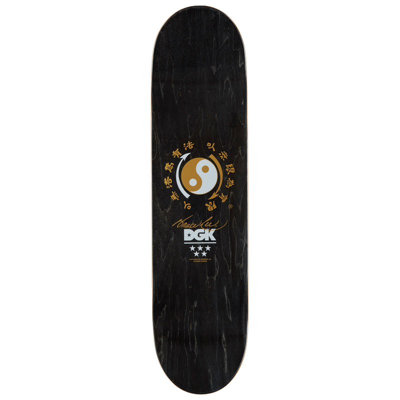 DGK x Bruce Lee Fury Skateboard Complete - Yellow - 8.10"