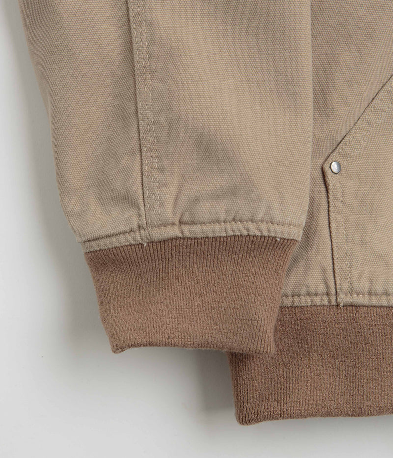 Dickies Hilham Hooded Canvas Jacket in Desert Sand