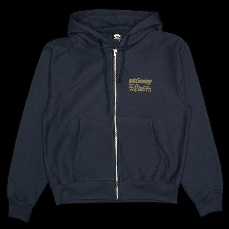 Stussy | DNA Zip Hoodie
Style # 1975038
Color : Navy