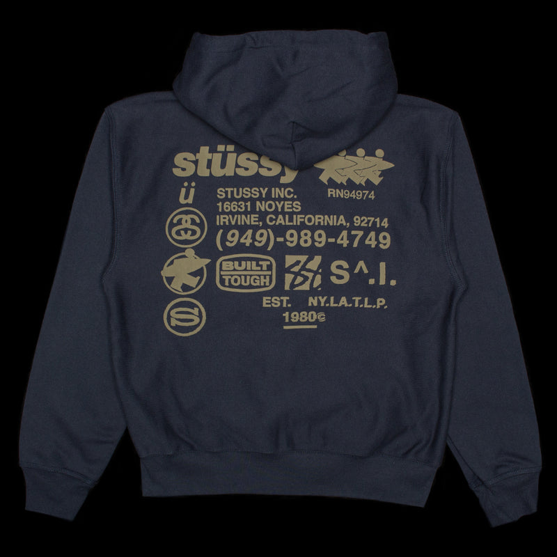 Stussy | DNA Zip Hoodie
Style # 1975038
Color : Navy