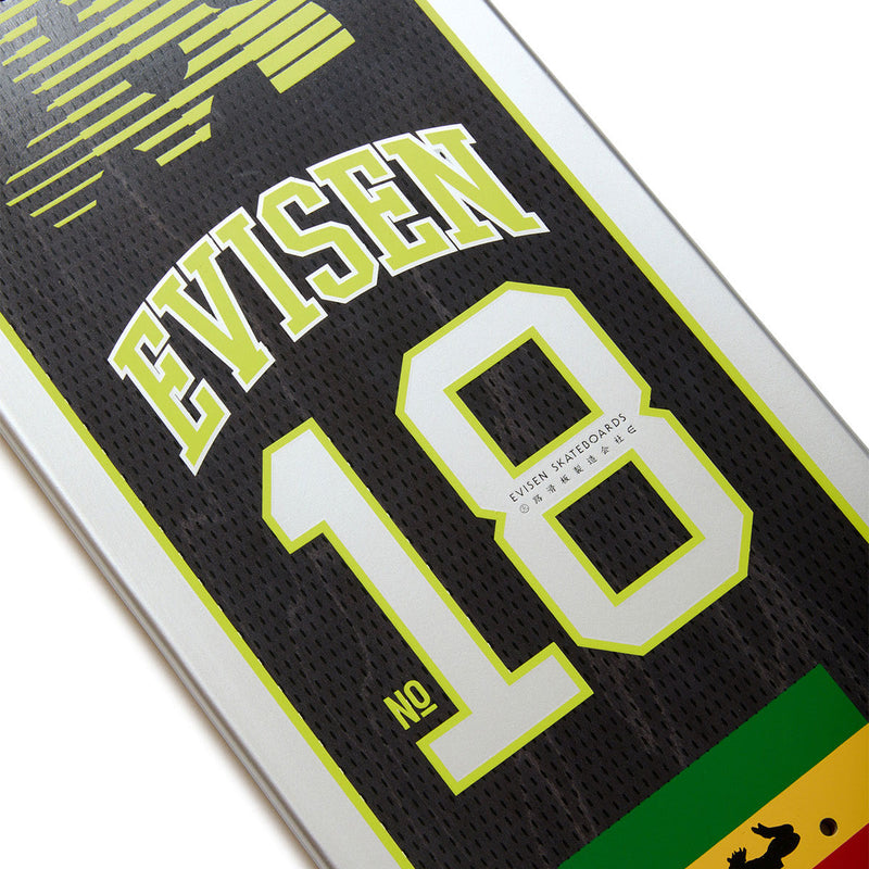 Evisen No. 18 Skateboard Complete - 8.38"