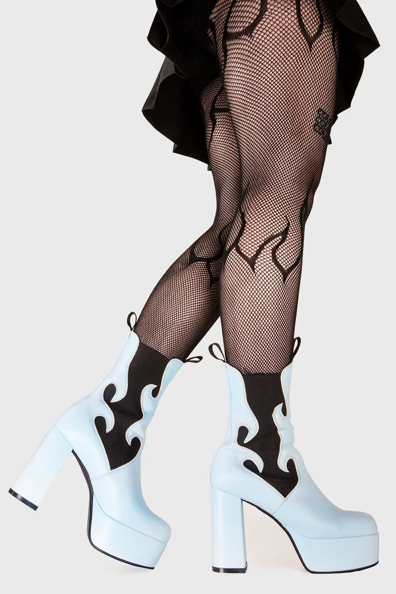 Feelings Platform Ankle Boots LAMODA