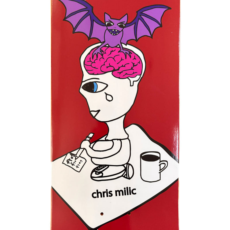 Frog Bat Brain Chris Milic Skateboard Complete - 8.60"