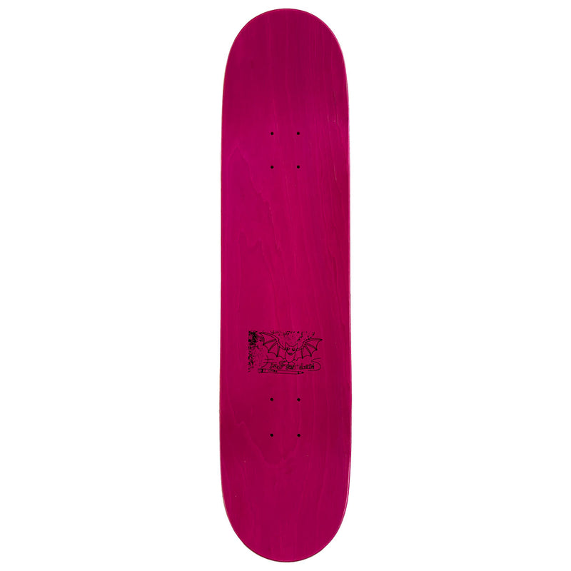 Frog Bat Brain Chris Milic Skateboard Deck - 8.60"