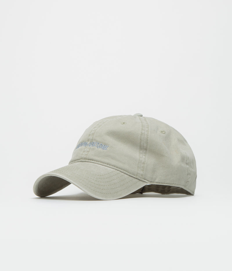 Fucking Awesome Tonal Little Stamp Logo Cap in Stone