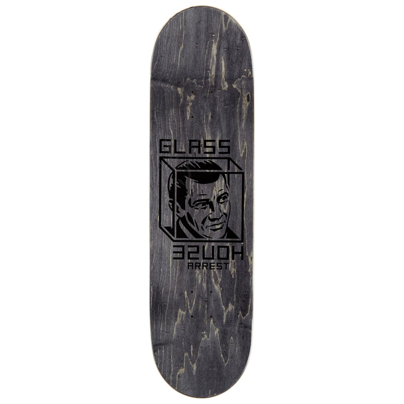 Glass House Wallin House Arrest Skateboard Complete - Flourescent Orange - 8.88"