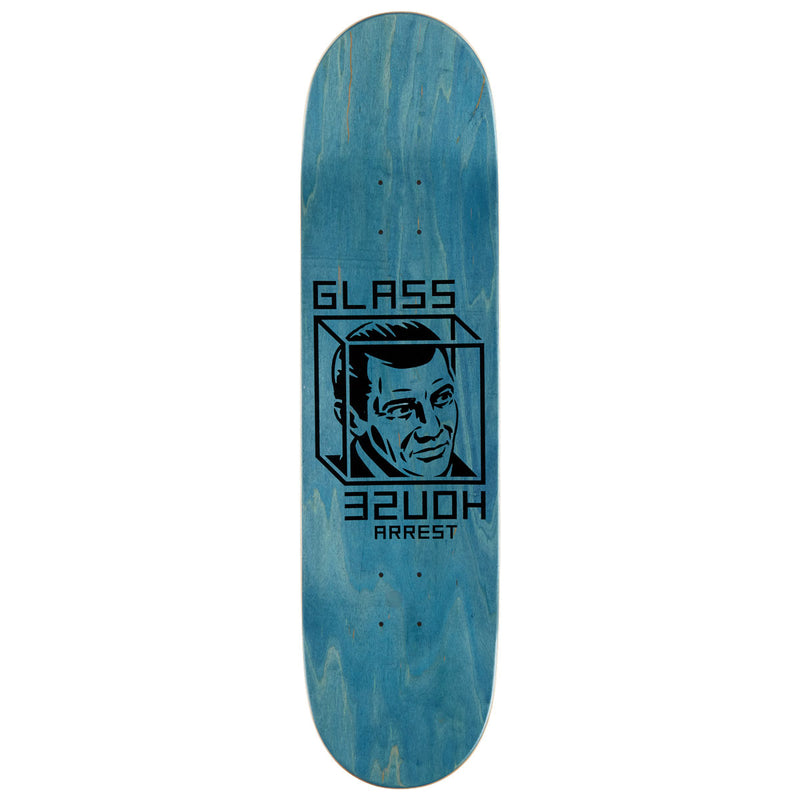 Glass House Zavala House Arrest Skateboard Deck - Natural Bottom/Assorted Top - 8.375"
