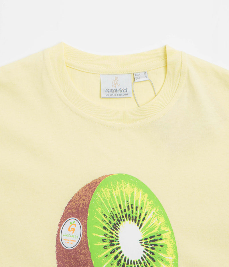 Gramicci Kiwi T-Shirt in Lemon