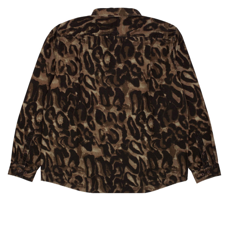 GX1000 Long Sleeve Button Down Flannel Shirt - Camo