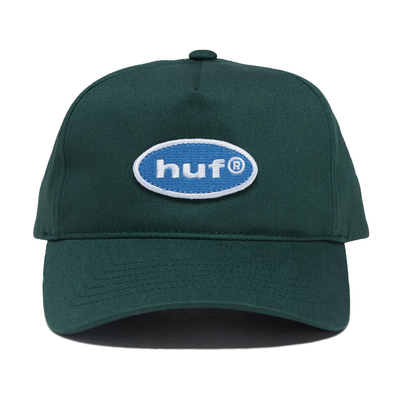 HUF 89 Oval 5 Panel Hat - Forest Green