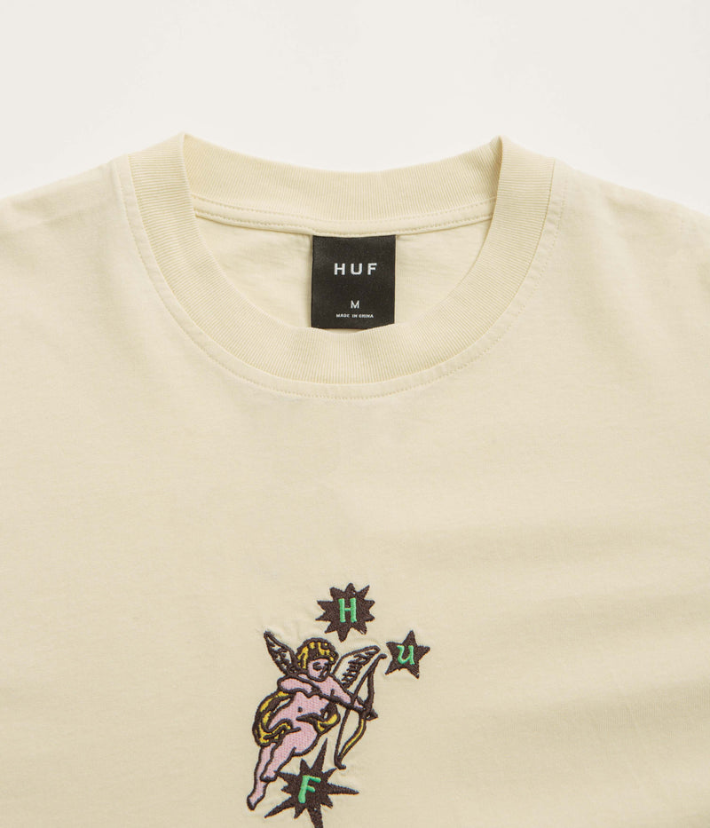 HUF Cupid Washed T-Shirt in Natural