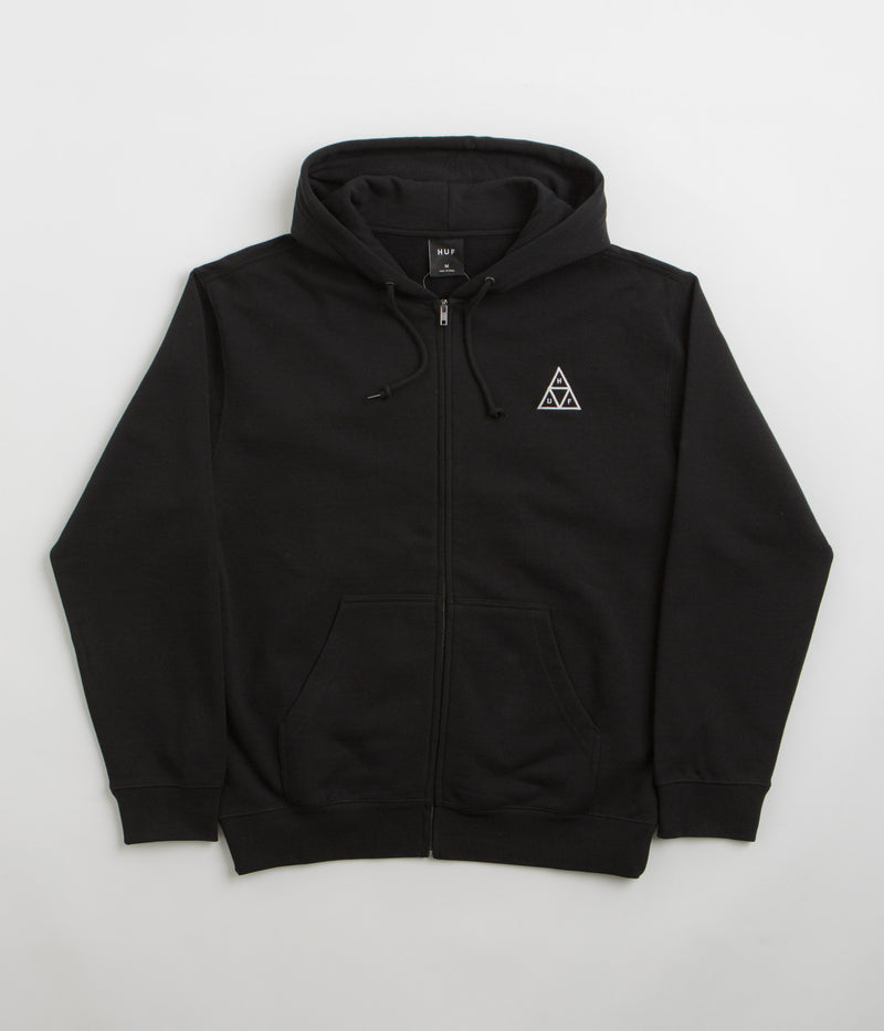 HUF Set TT Full Zip Hoodie in Black