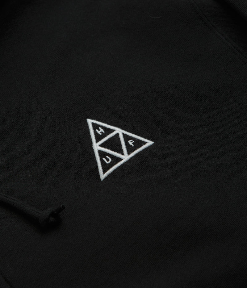HUF Set TT Full Zip Hoodie in Black