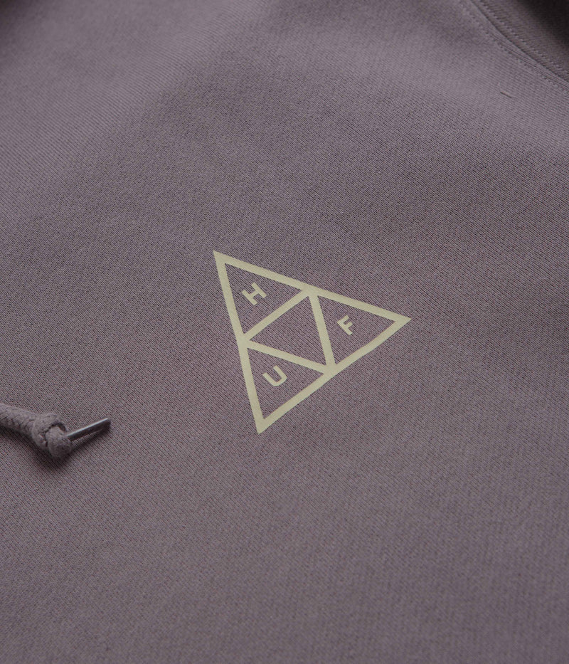 HUF Set TT Hoodie in Light Plum