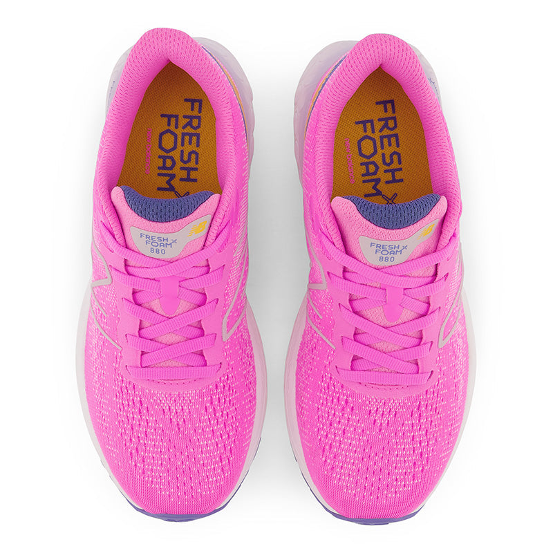 Kids’ New Balance Fresh Foam X 880v12 - Toddler/Little Kid – Vibrant Pink/Vibrant Apricot/Night Sky