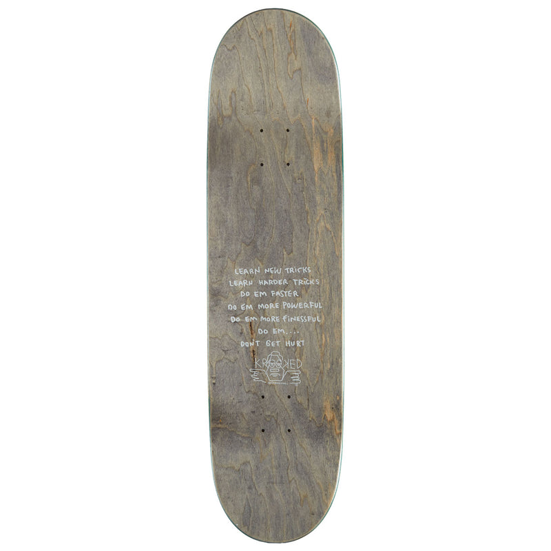 Krooked Wilson Three Star Skateboard Deck - 8.50"