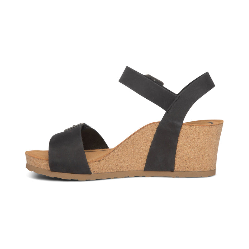 LEXA BLACK SANDAL