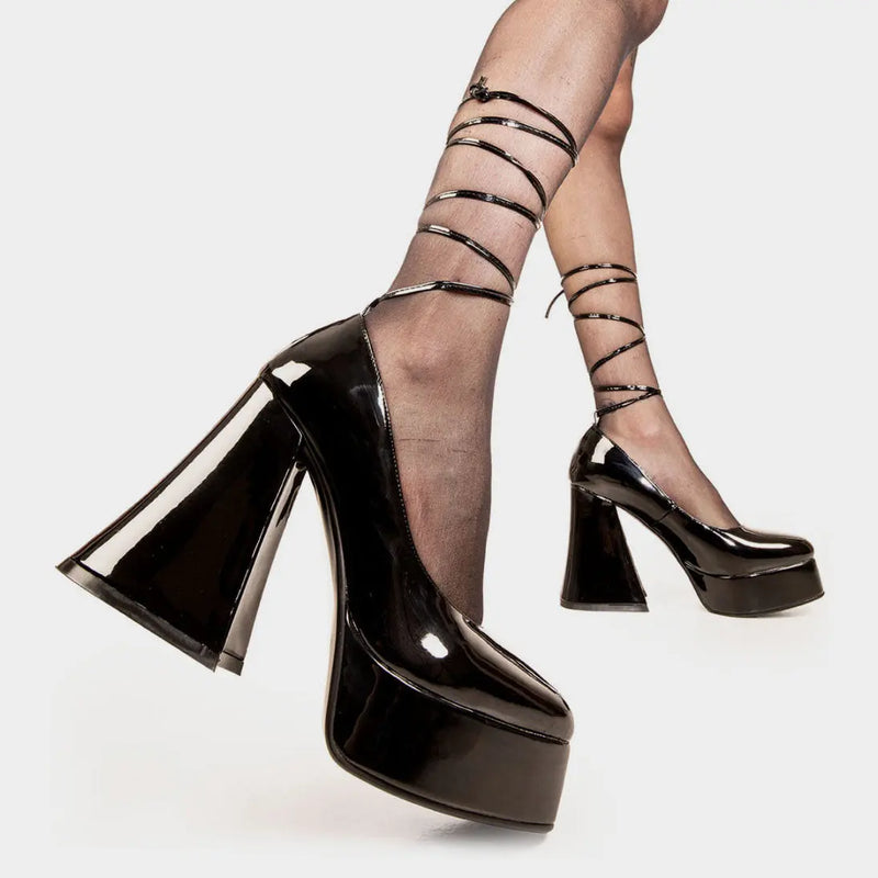 Lost Queen Platform Heels lamodawebsite