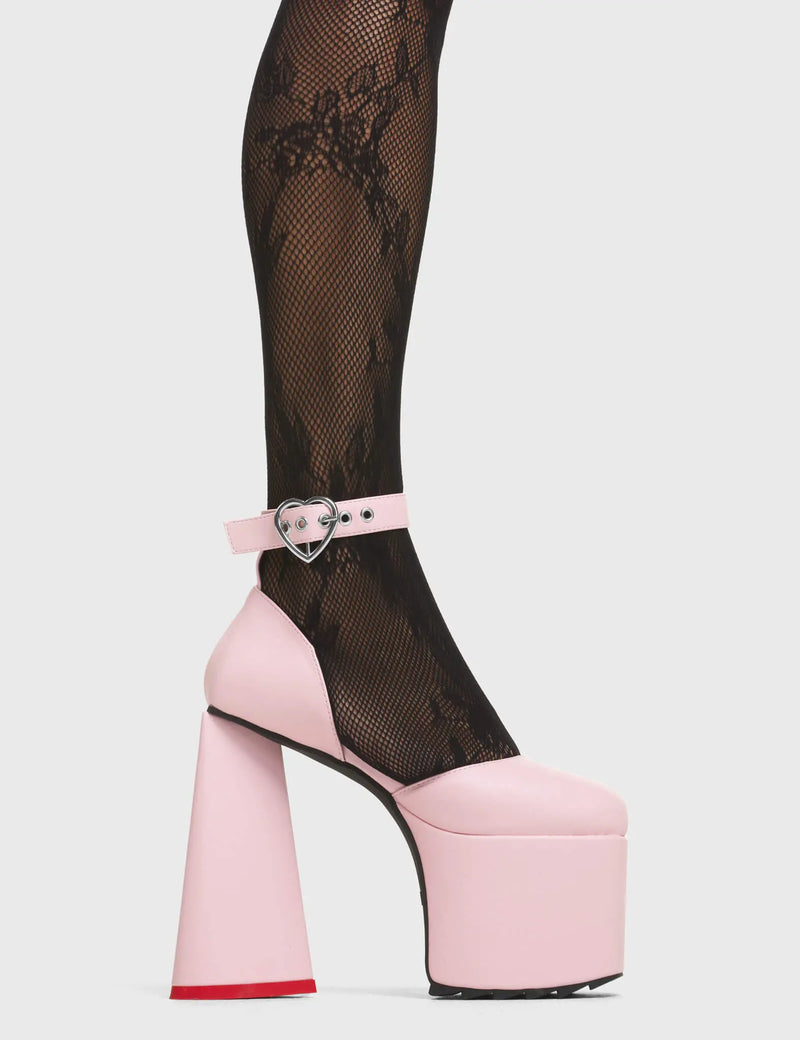 Meet Again Platform Heels LAMODA