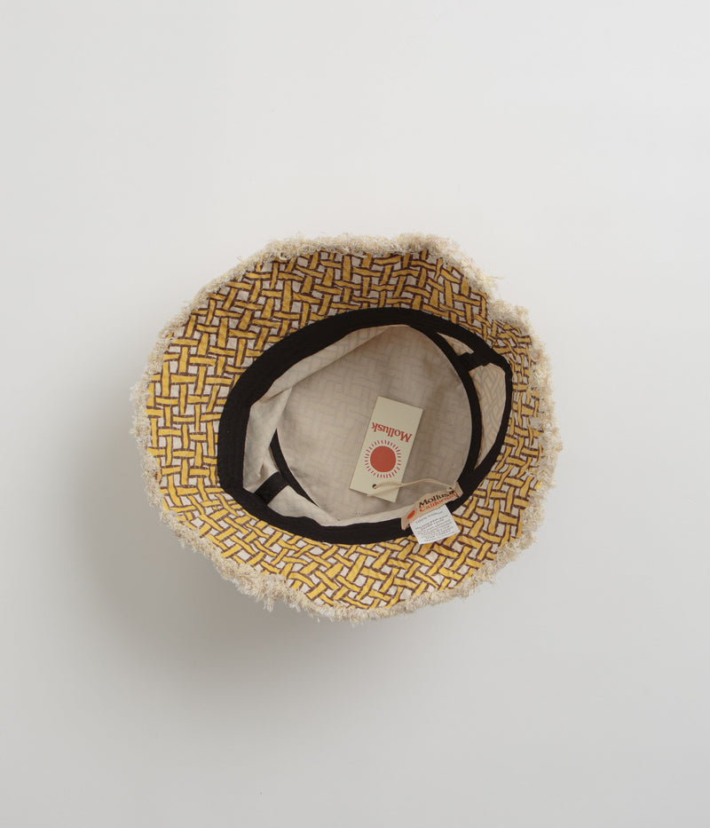 Mollusk Basket Hat in Straw