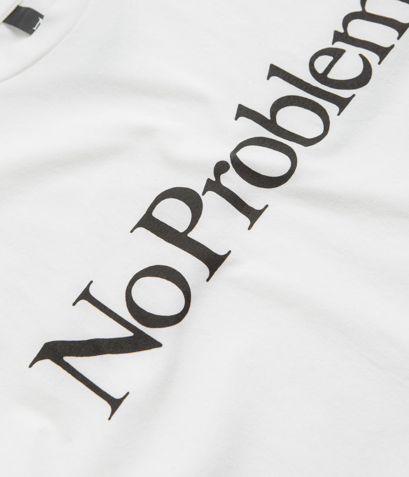 No Problemo Logo T-Shirt in White