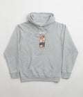 North Ali Super 8mm Hoodie in Heather Grey
