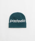 Pasteelo Script Beanie in Dark Teal
