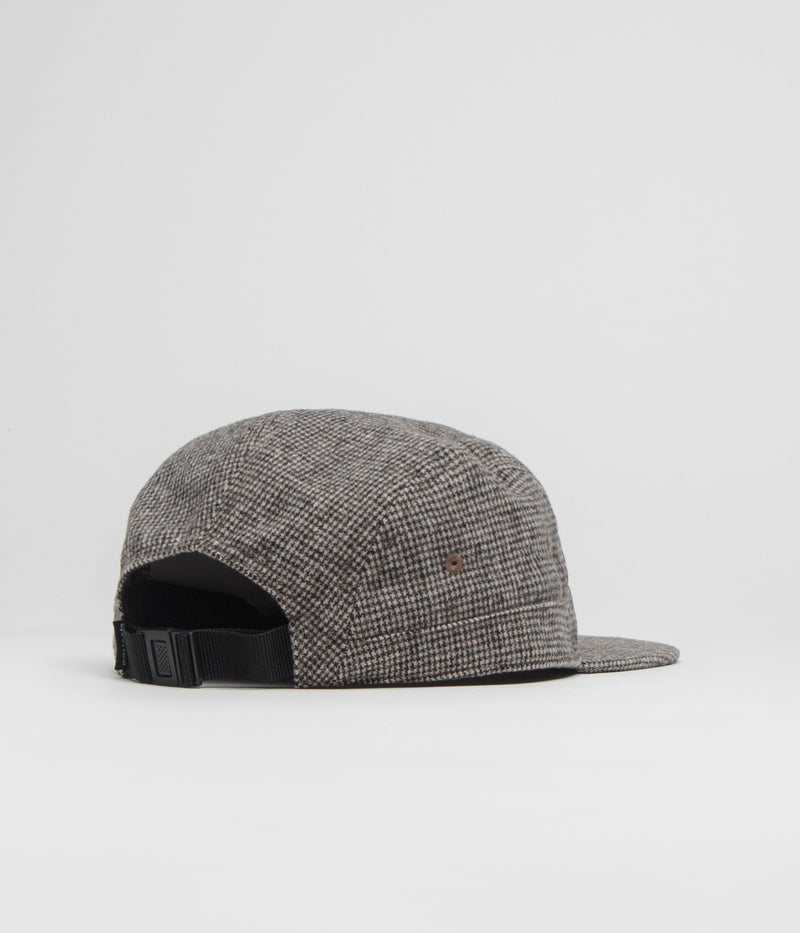 Pasteelo Wool Blend Cap in Micro Check
