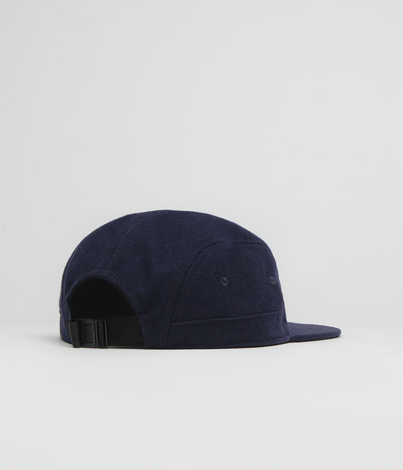 Pasteelo Wool Blend Cap in Navy