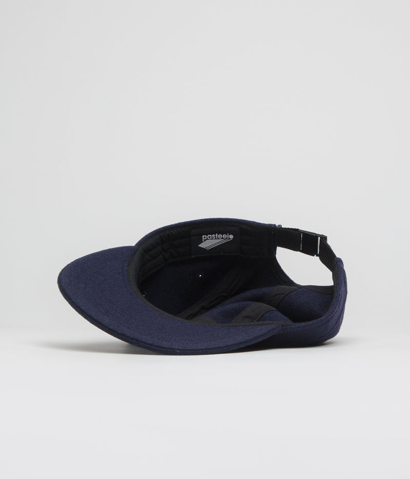 Pasteelo Wool Blend Cap in Navy