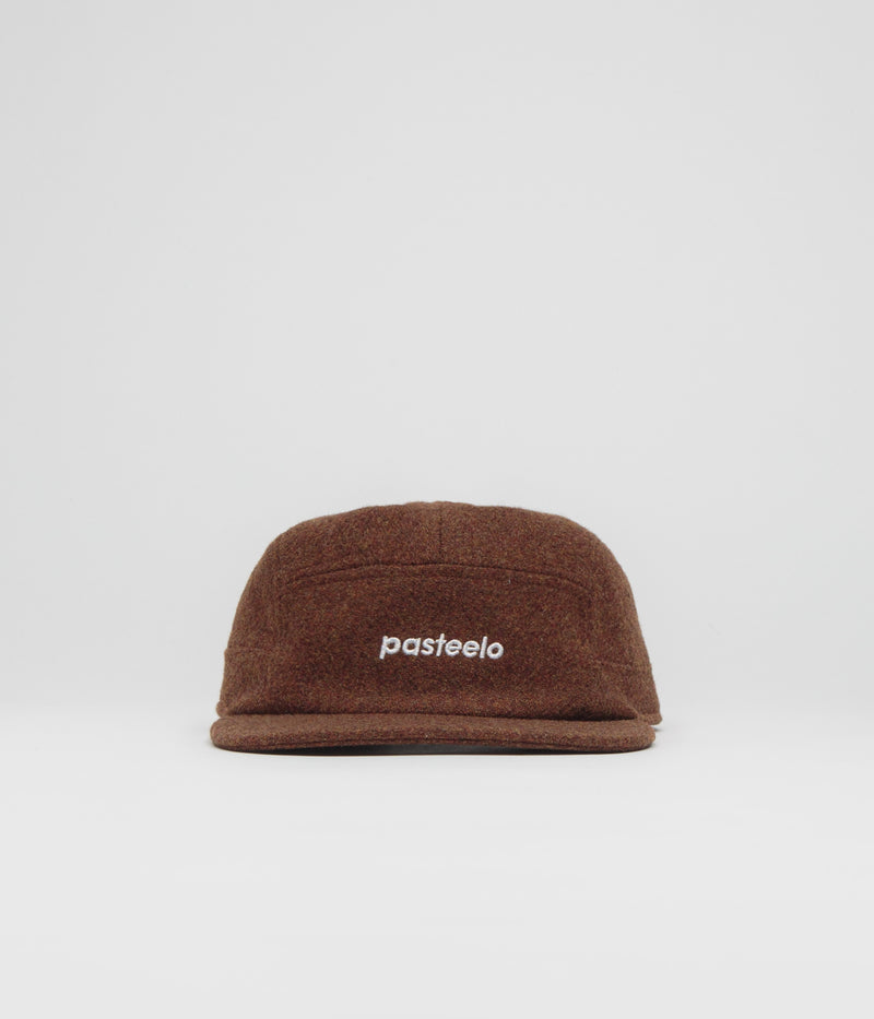 Pasteelo Wool Blend Cap in Walnut